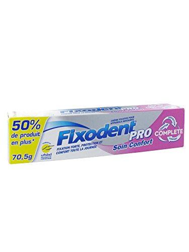 Pasta de Dentes Fixodent Pro Soin Comfort Complete Eco 70 G Fixodent - Adesivos para dentaduras - eco, comfort, complete, 70 g