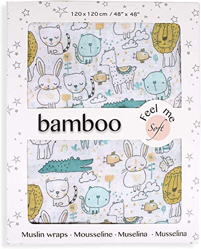 Manta INTERBABY Manta Gatinho (120 x 150 cm) Interbaby - Fraldas de pano e mantas de bebê - 120 x 150 cm, poliéster, lavável, bebés