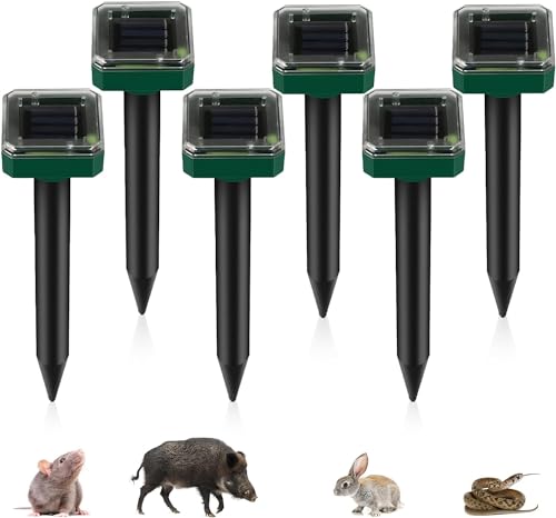 Repelentes de animais a 6 peças Aicharynic IP65 Aicharynic - Repelentes - 6 peças, alumínio, abs, 400 Hz