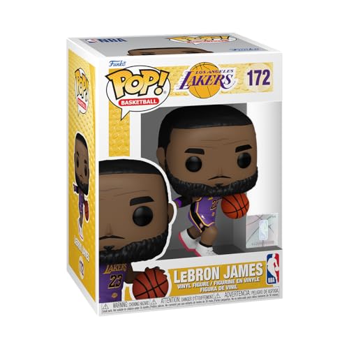 Figura FUNKO Pop! Nba: Lakers - Lebron James Funko - Bonecos de ação e brinquedo - lebron james, vinil, nba, Los Angeles Lakers