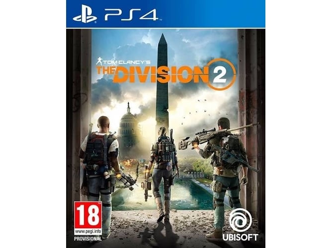 Jogo PS4 The Division 2 (M18 - Ação/aventura) Sony - Software de jogos de vídeo - ps4, ação-aventura, m18