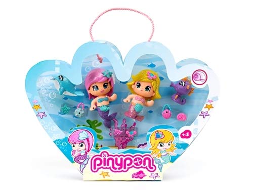 Boneca PINYPON Sereia (Idade Mínima Recomendada: 3 anos) Pinypon - Brinquedos - boneca, sereia, idade mínima recomendada, conjunto de brincar