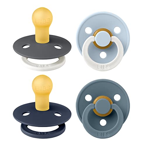 Tetinas BIBS Color Pack 4 Unidades 0-6M Bibs - Cuidados com a higiene oral - biberão, tetina, borracha, 0-6m
