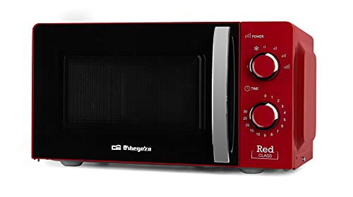 Micro-ondas ORBEGOZO MI 2121 (20 L - Com Grill - Vermelho) Orbegozo - Fornos de microondas - 20 l, grill, descongelação, temporizador