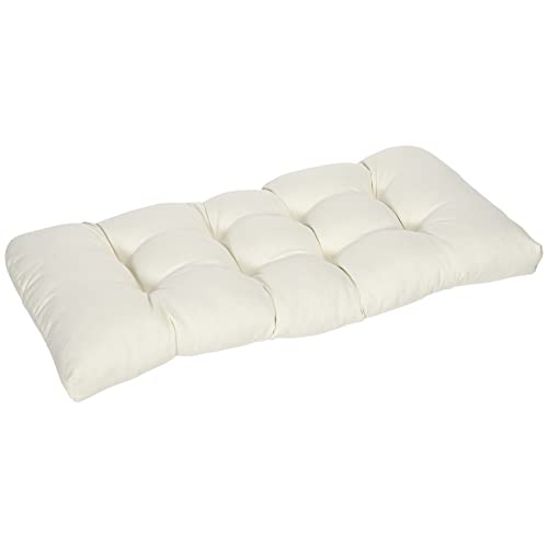Almofada para Bancos Outsunny | 110 x 48 x 8 cm - Creme Outsunny - Almofadas para cadeiras e sofás - almofada, bancos, outsunny, 110x48x8cm, creme