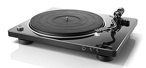 Gira-Discos DENON DP-450USB (Manual - Velocidade: 33 1/3 - 45) Denon - Gira-discos e leitores de vinil - manual, 33 1/3, 45, usb, ecualizador