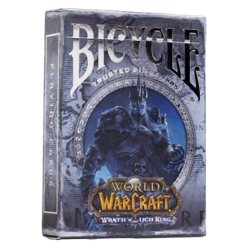Jogo de cartas BICYCLE World of Warcraft V3: Wrath of the Lich King United States Playing Card Company - Jogos de cartas - World of Warcraft, Wrath of the Lich King, cartas de personagem, cartas especiais