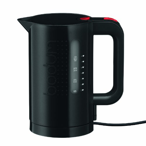 Bodum Bistro Chaleira Eléctrica 1 L Preto Bodum - Eletrodomésticos de cozinha - 1 l, preto, plástico, indicador, sobreaquecimento
