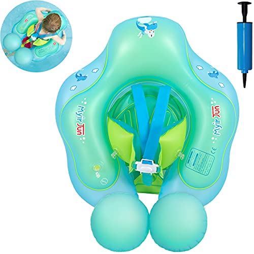 Flutuador para bebé MYIR JUN (Azul - Poliuretano) Shenzhen Junyouhong Technology Co., Ltd. - Colchões e espreguiçadeiras de piscina - azul, poliuretano