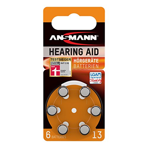 Pilhas Não Recarregáveis ANSMANN P13 (6 unidades) Ansmann - Baterias - 310 mAh, 1,45 V, preto, não-recarregável