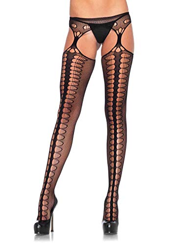 Meias com Fita para Mulher LEG Avenue Exclusive Preto (Tam: 36-38) Leg Avenue - Meias - fita, mulher, preto