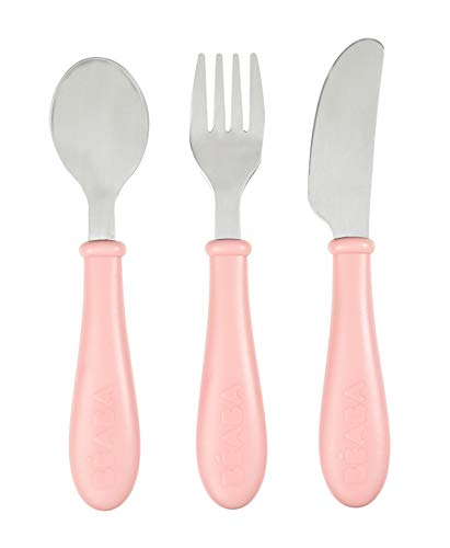 Conjunto de talheres para bebés BÉABA 3 peças Beaba - Jogos de talheres - talheres, bebés, aço inoxidável, ergonômico