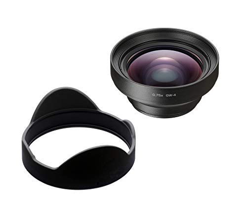 Objetiva RICOH GR-II GW-4 Grand Angle Kit Ricoh - Conversores de lentes - teleconvertor, ricoh, preto, bateria