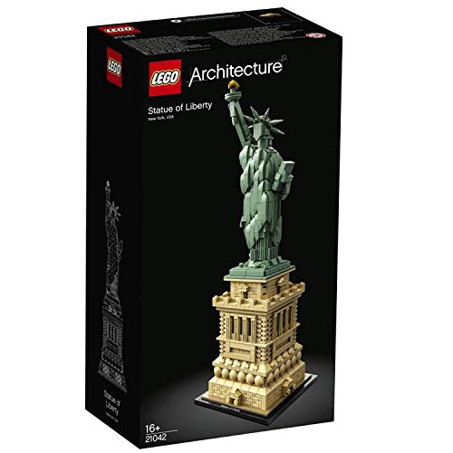 LEGO Architecture - Statue of Liberty - 21042 (Idade Mínima: 12) LEGO - Blocos de encaixe - lego, arquitetura, estatua da liberdade, idade mínima 12
