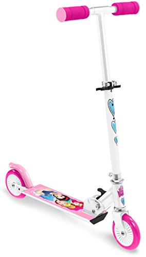 Trotinete PRINCESSAS DISNEY 3 em 1 com Rodas Amovíveis STAMP - Patinetes elétricos - rodas amovíveis, scooter, barra de segurança, ajustável