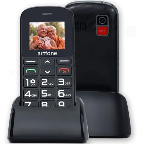 Telemóvel ARTPHONE CS182 (2.4'' - Preto) artfone - Telemóveis - telemóvel, artphone cs182, ecrã a cores, câmara incorporada, bateria lítio recarregável