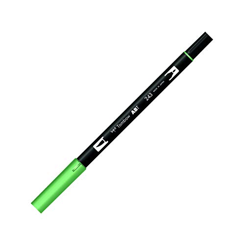 Marcador TOMBOW ABT Dual Brush Pen - Menta Tombow - Marcadores e marcadores de texto - ponta dupla, fina, pincel, compacto