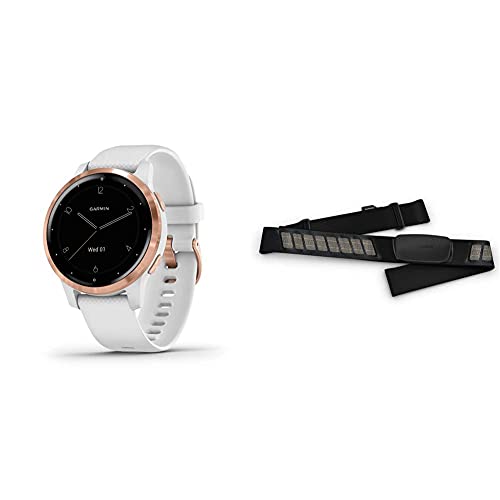 Relógio Desportivo GARMIN Vivoactive 4S (Bluetooth - Até 7 dias de autonomia - Branco) Garmin - Óculos inteligentes - bluetooth, autonomia 7 dias, branco