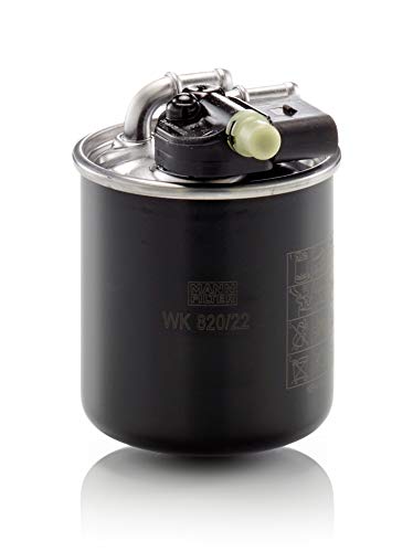 Filtro de Ar de Carro MANN FILTER WK 820/22 MANN FILTER - Sistemas de combustível de veículos automotores - preto, alumínio, WK 820/22