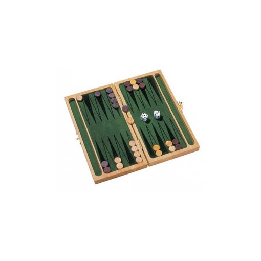 Jogo de tabuleiro Goki Backgammon Juego (3 anos) Goki - Jogos de tabuleiro - jogo clássico, peças, cálculo, avanço
