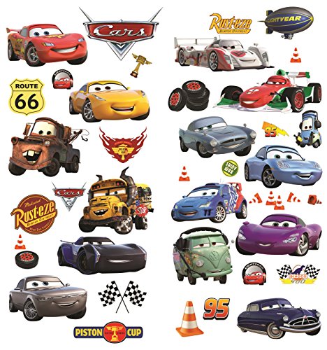Autocolantes Decorativos CARS 3D (Idade Mínima Recomendada: 4 anos) Interpaw - Materiais de arte e artesanato - decorativos, carros 3d, superfície lisa, sem resíduos