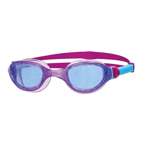 Óculos de Natação ZOGGS Phantom 2.0 Jr (Tamanho Único - Preto) Zoggs - Óculos e máscaras de natação - anti-fumo, UV, anti-reflexo, rápido ajuste