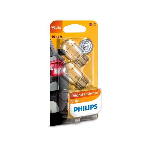 Lâmpada PHILIPS VISION 12066B2 (NÃO ELEGIVEL) Philips - Iluminação de veículo a motor - preto, resistente à água