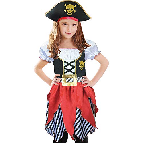 Fato de Menino DISFRAZZES Pirata (Tam: 7 a 9 anos) SP Funworld - Brincadeira de faz de conta - pirata, espada, mapa, brújula