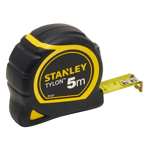 Fita de Medida STANLEY Tylon 5m ABS Preto e Amarelo STANLEY - Fitas métricas - preto, amarelo, abs, 5m