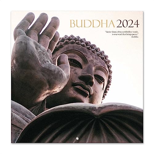 Calendário ERIK EDITORES de Parede 2024 Budismo Grupo Erik - Calendários, organizadores e planejadores - budismo, parede, 2024, elegante