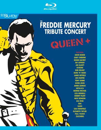 Blu-Ray Freddie Mercury Tribute Concert (Edição em Espanhol) PRODUCCIONES JRB - Dvds e vídeos - blu-ray, freddie mercury, concerto ao vivo, Queen, wembley stadium, londres