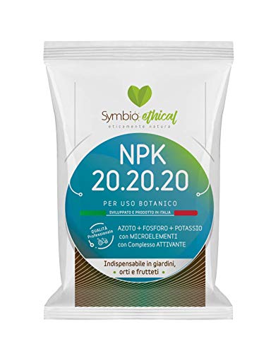 Fertilizante SYMBIOETHICAL NPK 20-20-20 (1 kg) Symbiagro - Adubos - npk, 20-20-20, 1 kg