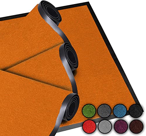 Tapete Limpador LUCAHOME 60x80 cm (Laranja) LUCA HOME - Tapetes - polipropileno, 60x80 cm, laranja
