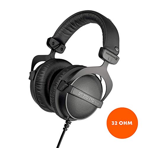 Auscultadores com Fio BEYERDYYNAMIC DT 770 Pro (Over Ear - Preto) Beyerdynamic - Fones de ouvido e headsets - over ear, preto, com fio, binaural
