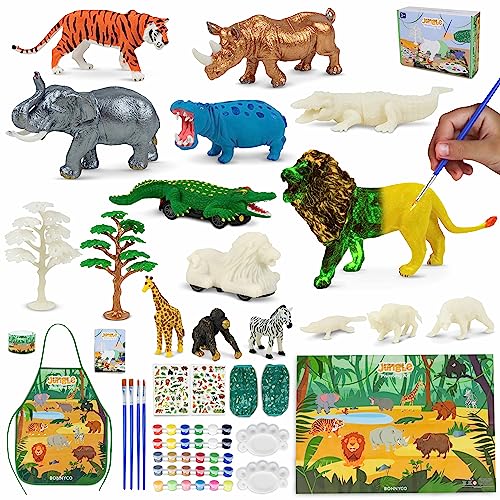 Animais de brincar BONNYCO (Idade minima recomendada: 3 anos) Garcon Elite SL - Brinquedos - animais, acessórios, pinturas, instruções