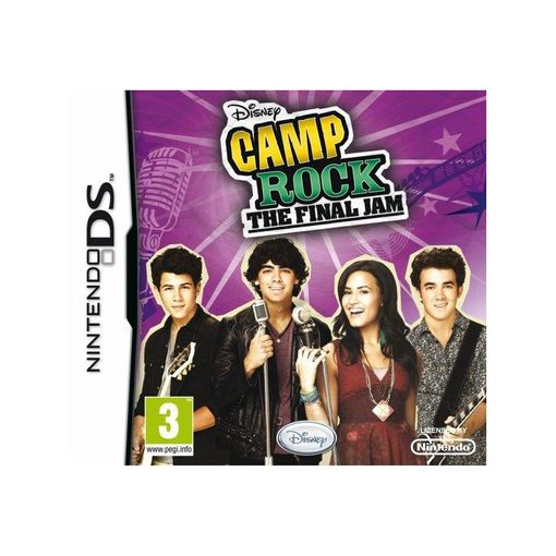 Jogo Nintendo Ds Camp Rock Final Jam (NDS) Nintendo - Software de jogos de vídeo - aventura, minijogos, música, Camp Rock