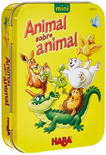 Jogo Educativo HABA Animal sobre animal (Idade Mínima Recomendada: 5 anos) HABA - Jogos de tabuleiro - educativo, 5 anos, dado, pirâmide