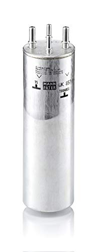 Filtro de Ar Condicionado MANN FILTER WK 857/1 MANN FILTER - Sistemas de combustível de veículos automotores - preto, alumínio
