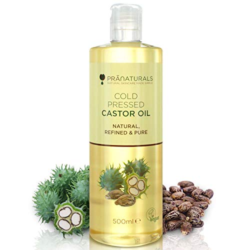 Óleo de Ricino PraNaturals Cold Pressed 500 ml PraNaturals - Cuidados com a pele - ricino, não refrio, 500 ml