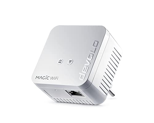 Powerline DEVOLO Magic 1 WiFi Mini Starter Kit DEVOLO - Downloads de música digital - powerline, devolo, magic 1, wifi mini starter kit, cobertura wi-fi