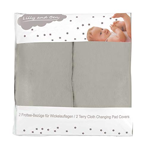 Lilly And Ben Cotton Rizo Changing Pad Cover (Puericultura - Refeição) Lamoku GmbH - Móveis para bebês e crianças pequenas - resistente, durável, fácil de limpar, moderno