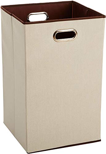 Cesto de Roupa AMZBASICS 1.5L (Castanho - 41 x 30 x 31 cm) Amazon - Cestos de roupa - plástico, castanho, 1.5kg, 41x30x31cm