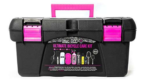 Kit de Limpeza de Bicicleta MUC-OFF Ultimate (Preto) Muc-Off - Ferramentas de bicicleta - limpeza, lubrificação, pincéis, esponjas, spray