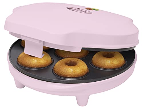 Máquina de Donuts Bestron Retro Mini | Rosa Bestron - Máquinas de donuts - retro, mini, rosa, 700W