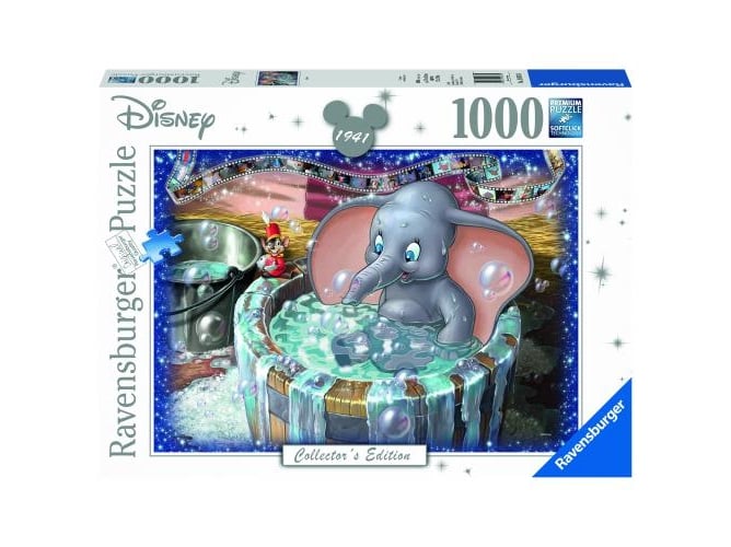 Puzzle RAVENSBURGER Dumbo (Idade Mínima: 12 Anos) Ravensburger - Quebra-cabeças de encaixar - 12 anos, peças autocolantes, encaixe perfeito, imagem realista