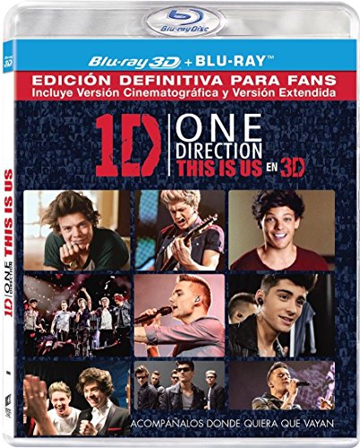 Blu-Ray One Direction - This Is Us (Edição em Espanhol) Sony - Dvds de filmes e programas de televisão - blu-ray, one direction, edição espanhol