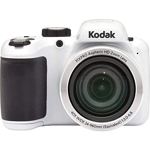 Máquina Fotográfica Compacta KODAK AZ401 (Vermelho - 16 MP - ISO: 80 a 1600) Kodak - Câmeras digitais - compacta, 16 MP, zoom ótico 40x, sensor CCD
