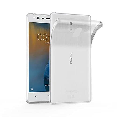 Capa para Nokia 3 CADORABO Transparente CADORABO - Capas para telemóveis - proteção rígida, flexível, total, fácil de aplicar