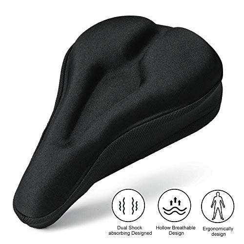 Almofada de Assento Rixow 1 Unidade (Branco) RIXOW - Almofadas e capas para selim de bicicleta - poliéster, branco, 15 kg
