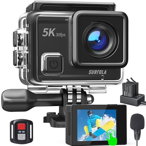 Action Cam SURFOLA SF430 (4K - 24 MP - Wi-Fi) Surfola - Peças e acessórios para câmeras - action cam, surfola sf430, 4k, 24 MP, wifi